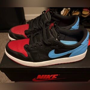 Authentic Air Jordan 1 Retro Low OG Sneakers Women 11, Men 9.5